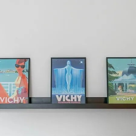 Le Cocon Art - Proche Thermes - Centre - Au Calme Vichy